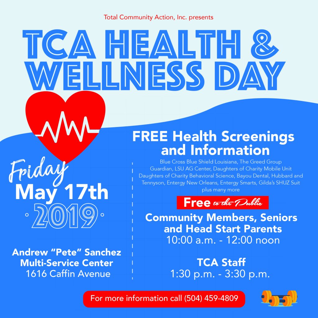 TCA Health and Wellness Day Total Community Action